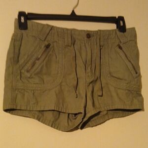 Aeropostale Olive Green Cargo Shorts Medium